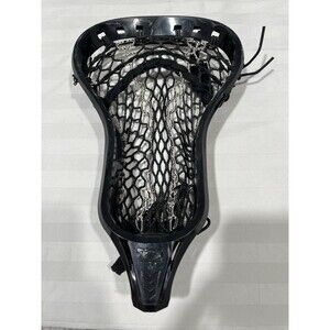 ECD Men's Bravo 1 Strung Lacrosse Head.  Black